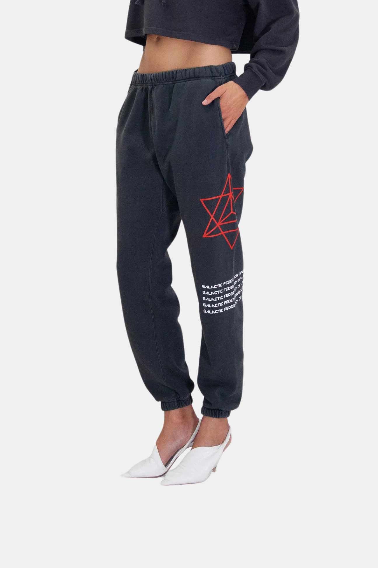 Hyper Galactic Sweatpants in Space Glow - Image 4
