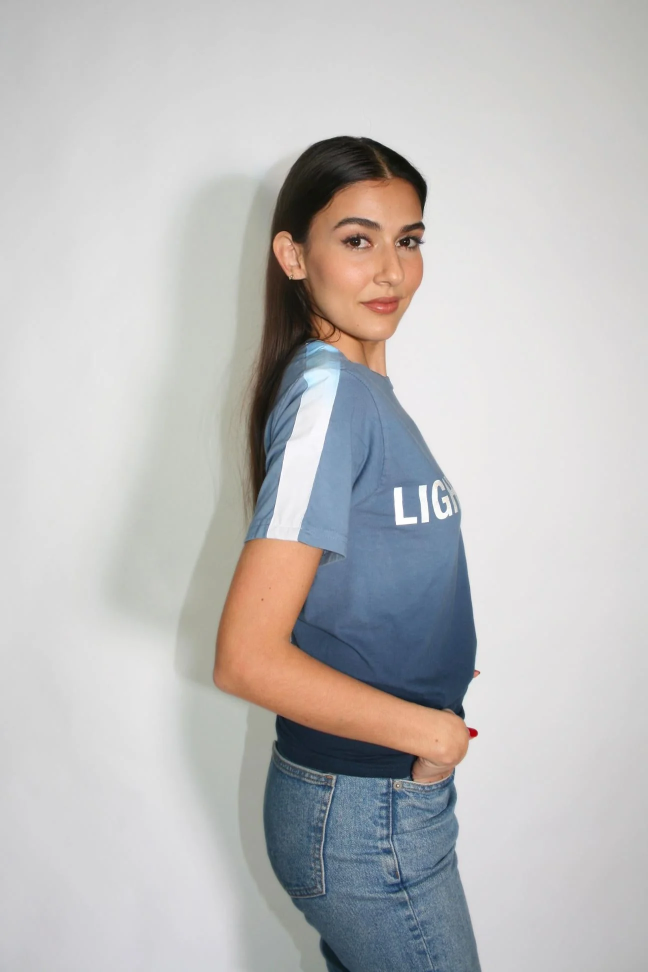 Lightworker T-Shirt in Storm - Image 6