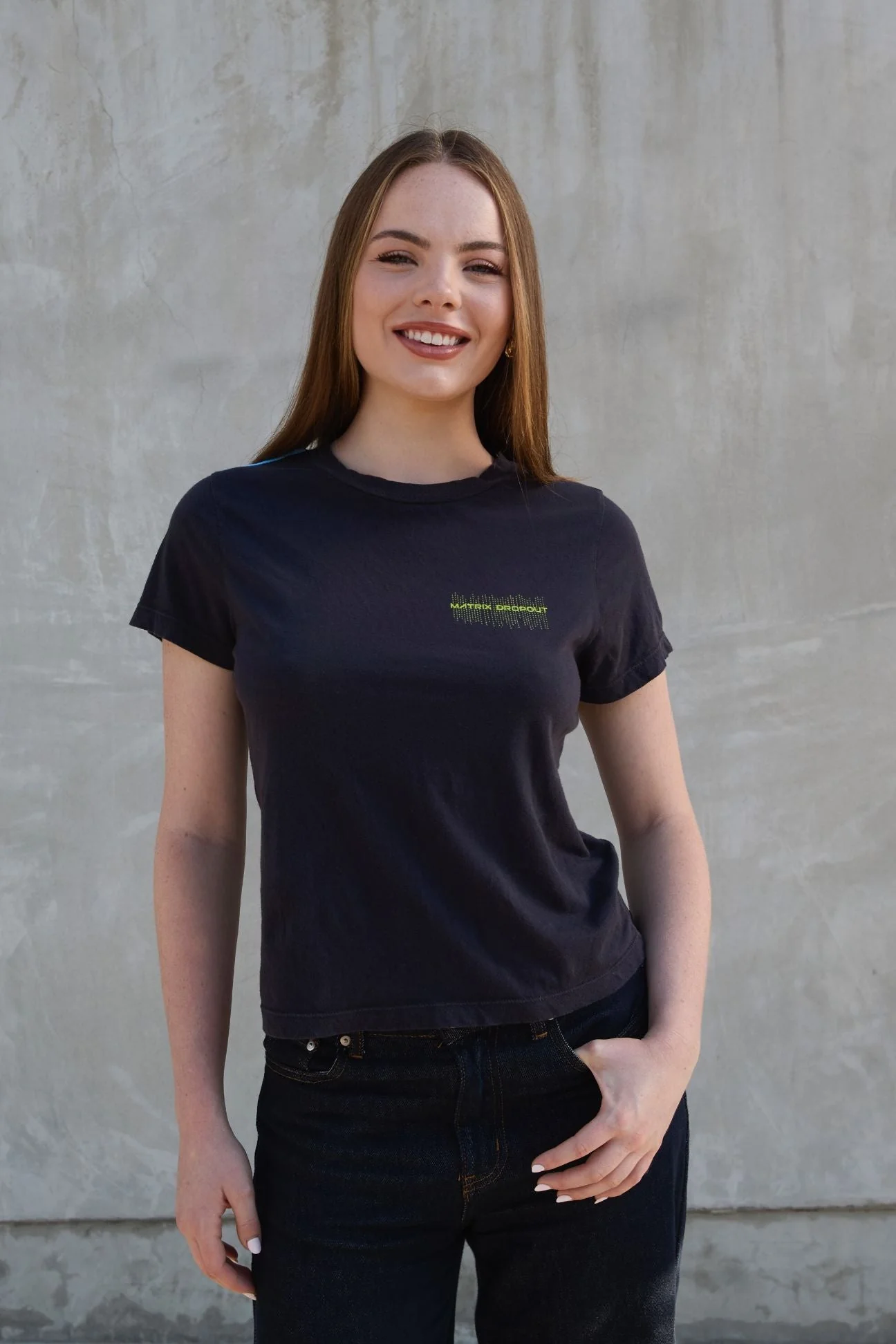 Matrix Dropout Women's T-Shirt - Image 3